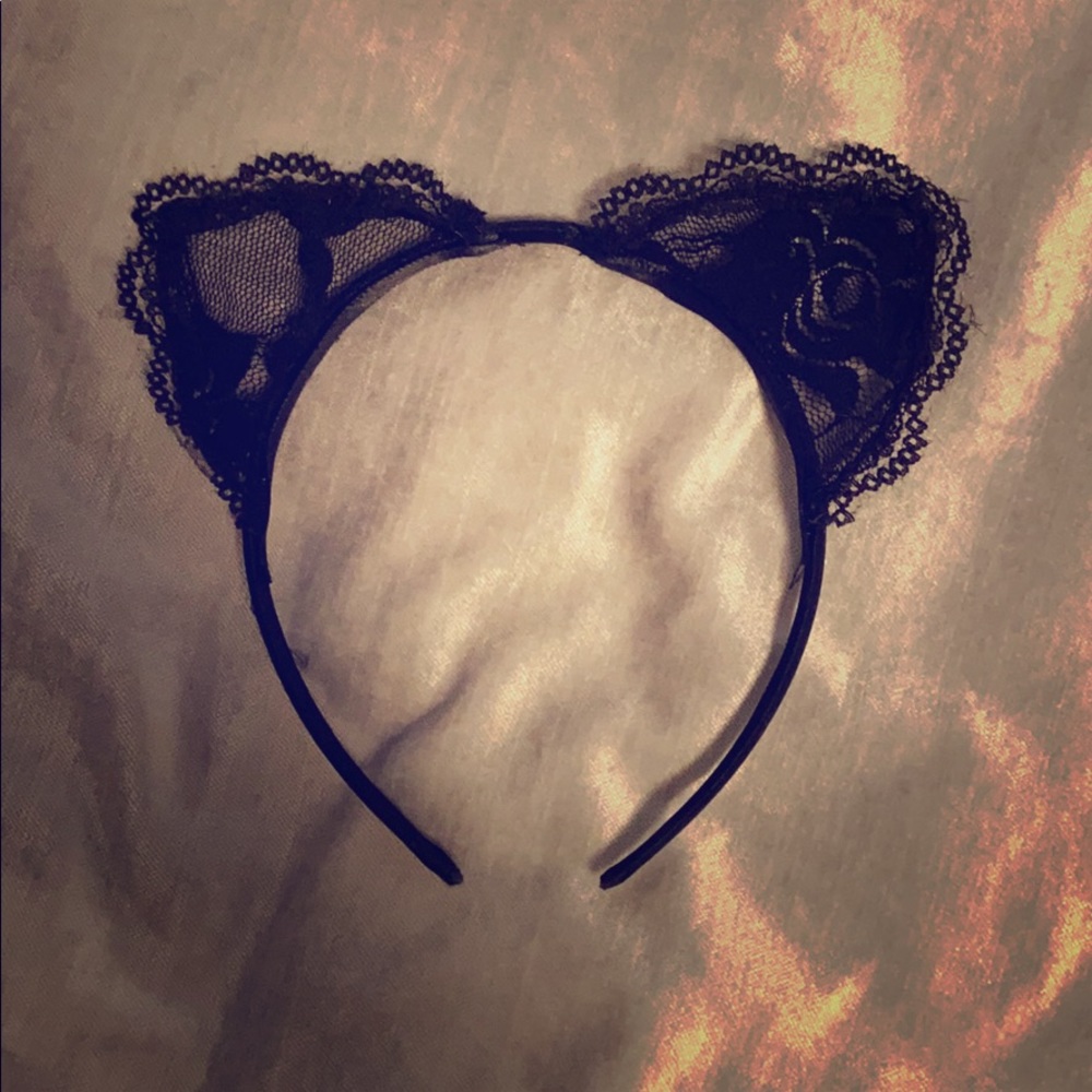 Lace Cat Ear Headband